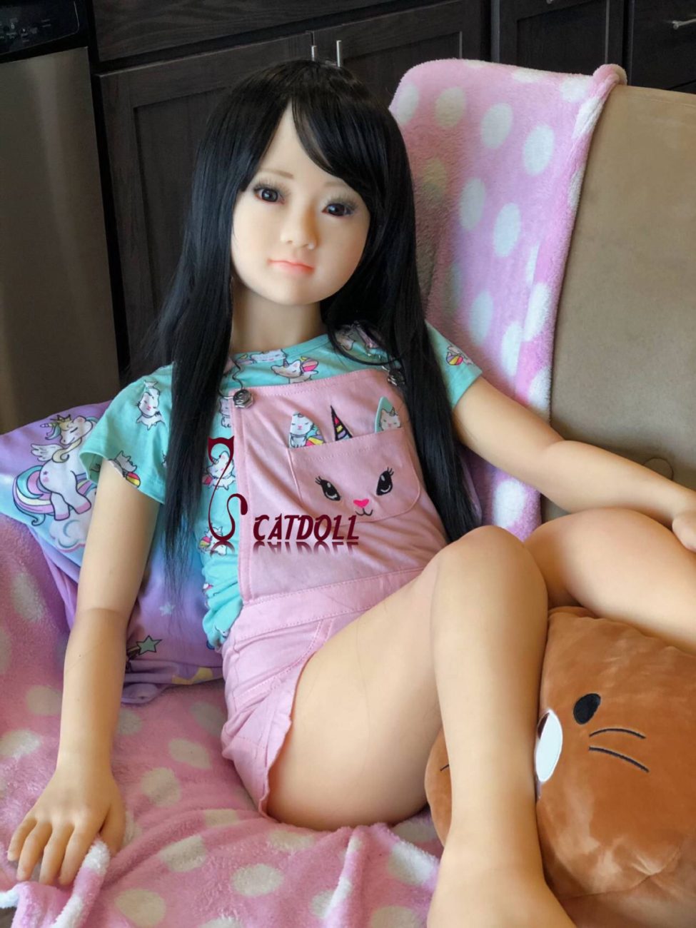 LoliDoll 115CM Saki TPE Mini Fashion Model Doll - Image 6