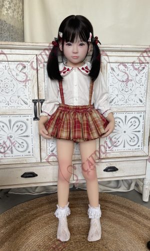 LoliDoll Cici 109CM TPE Mini Fashion Model Doll (Soft Silicone Head with ivory Tone)