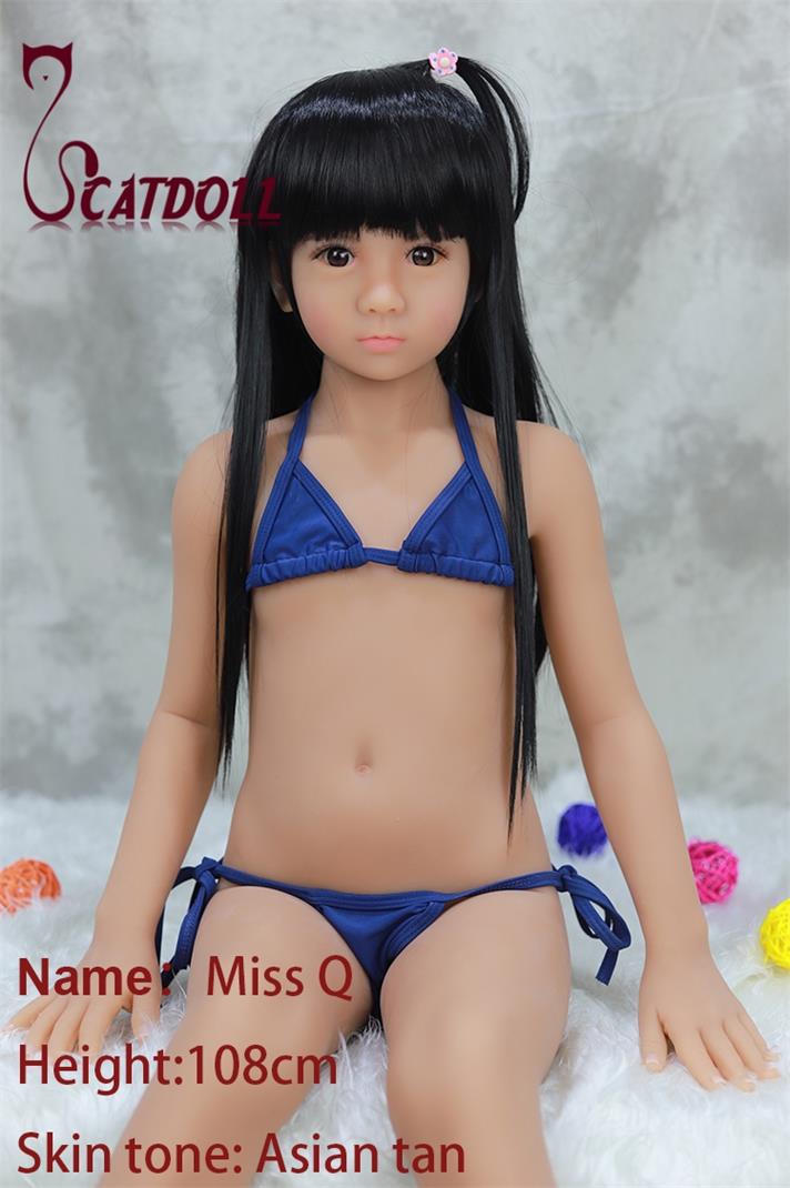 LoliDoll Q 108cm Asian tone Mini Fashion Model Doll – Petite TPE Body with Realistic Features - Image 3