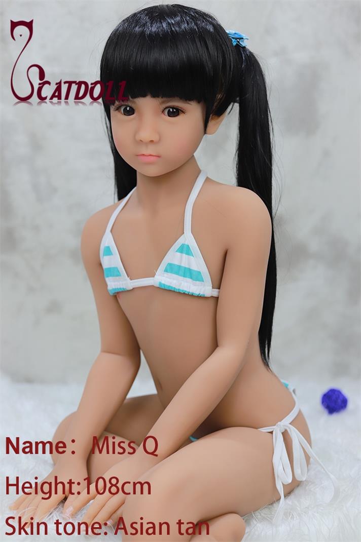 LoliDoll Q 108cm Asian tone Mini Fashion Model Doll – Petite TPE Body with Realistic Features - Image 6