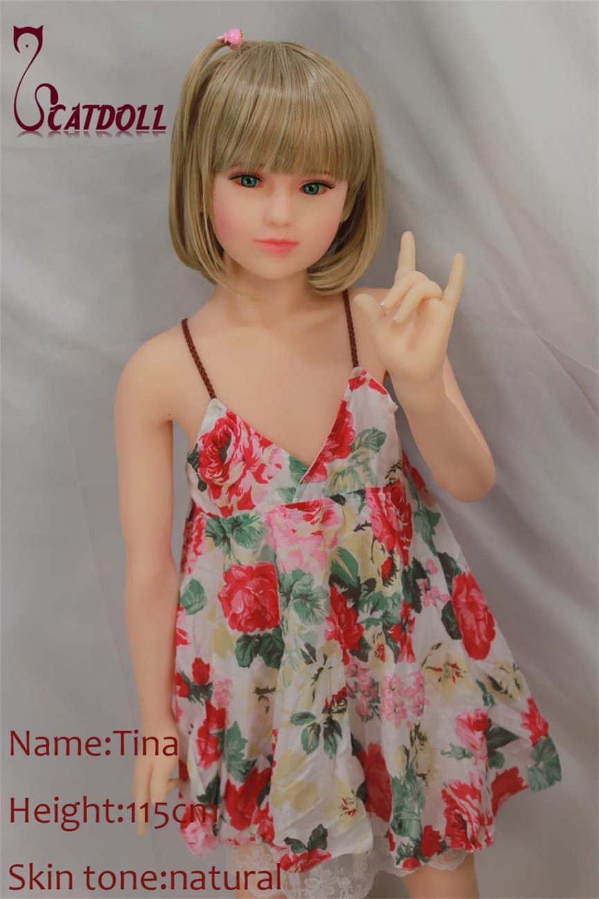 LoliDoll 115CM Tina TPE Mini Fashion Model Doll - Image 3