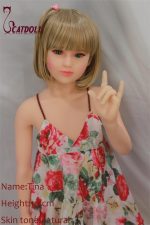 LoliDoll 115CM Tina TPE Mini Fashion Model Doll