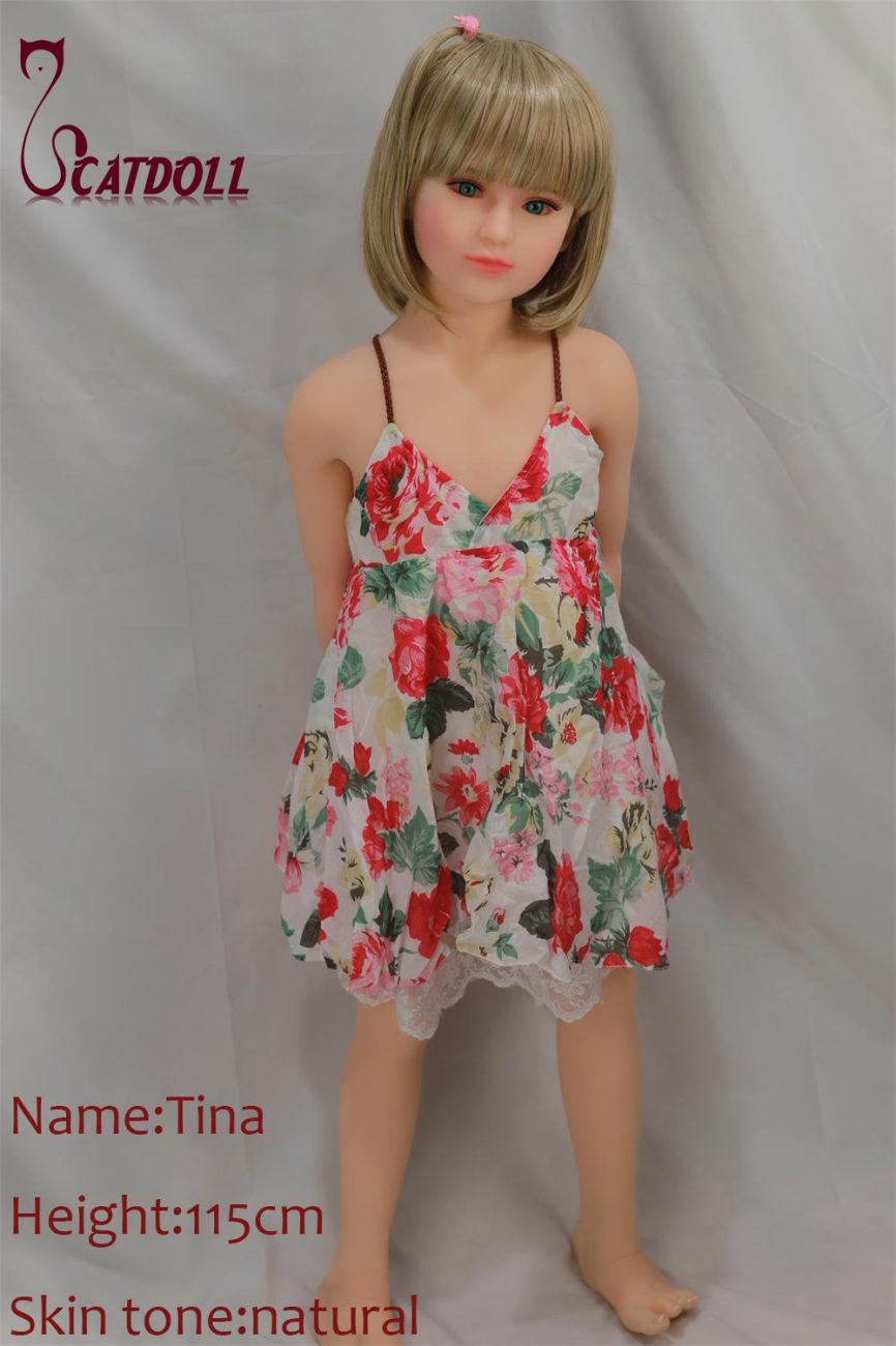 LoliDoll 115CM Tina TPE Mini Fashion Model Doll - Image 4