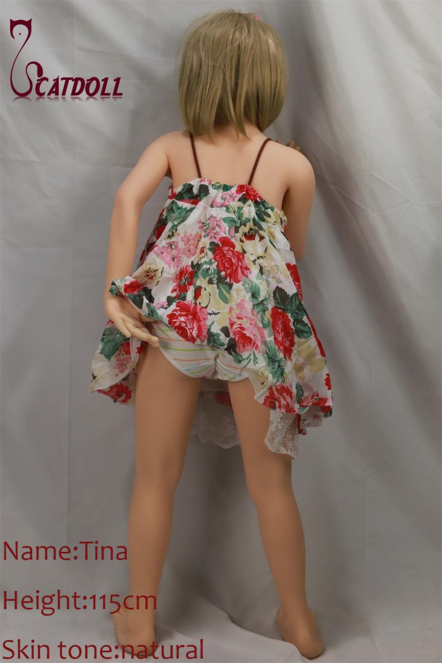LoliDoll 115CM Tina TPE Mini Fashion Model Doll - Image 5