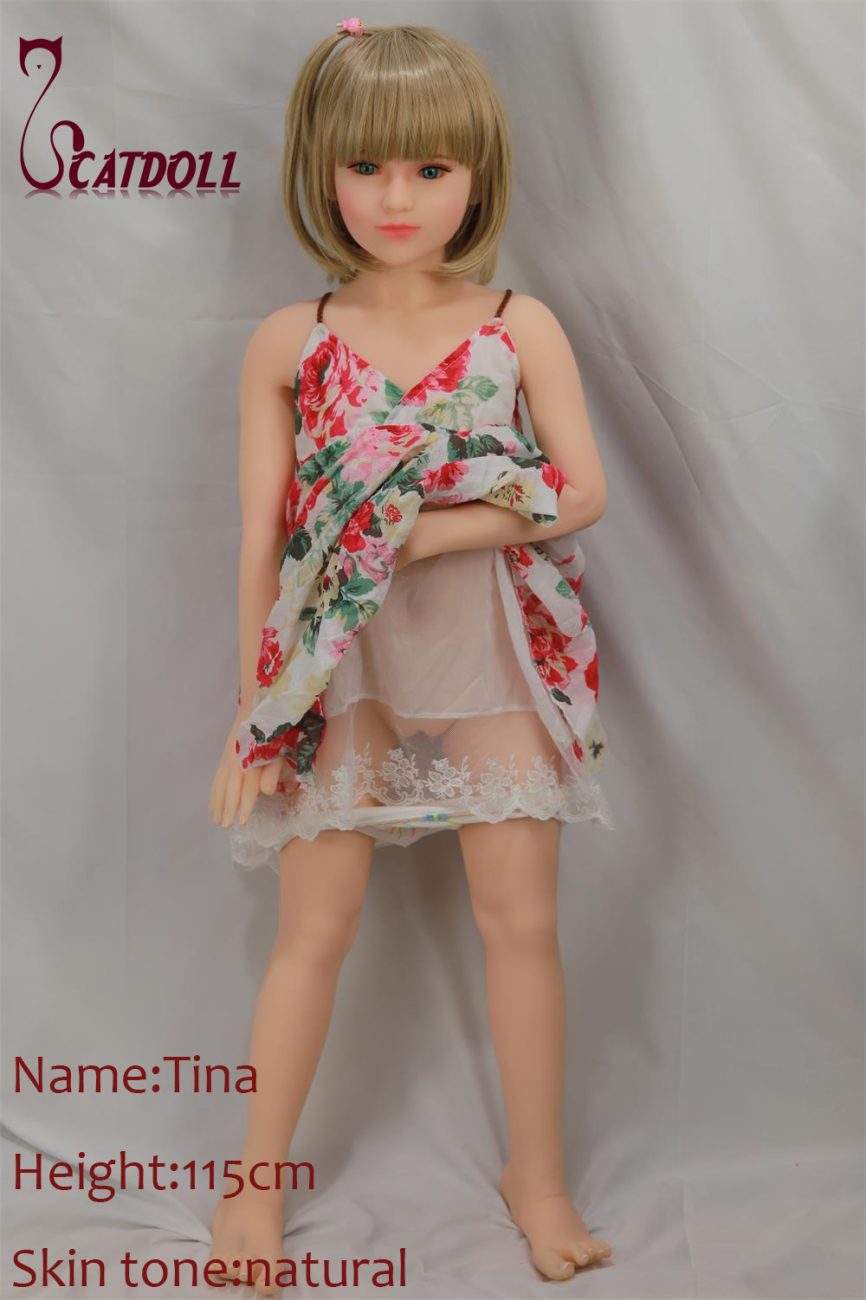 LoliDoll 115CM Tina TPE Mini Fashion Model Doll - Image 6