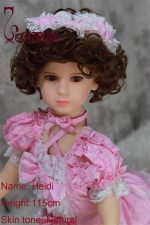 115CM Hedi TPE Mini Fashion Model Doll