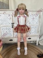 LoliDoll Oksana 109CM TPE Mini Fashion Model Doll (Soft Silicone Head)