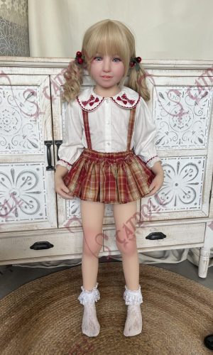 LoliDoll Oksana 109CM TPE Mini Fashion Model Doll (Soft Silicone Head)